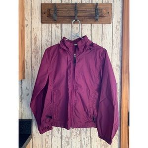 L.L. Bean Women’s Purple Raincoat